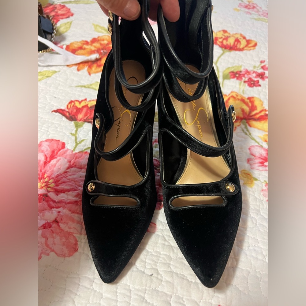 Jessica Simpson Elegant Black Women's Shoes  Heels